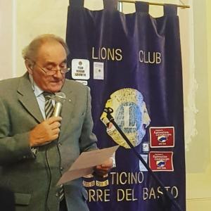 Gaudenzio Frattino - Lions Club Ticino Torre del Basto